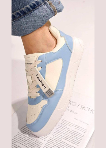 Кросівки жіночі білі на шнурівці No Brand білі демісезони (317900955)