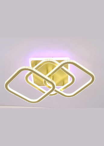 Люстра светодиодная акриловая V K291393+1 GD с пультом Valeso (293516353)