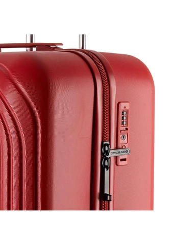 Чемодан London (M) Red (SWB_LHLON201M) Уценка Swissbrand (392409658)