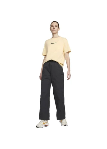 Футболка женская W NSW TEE BF MS светло-желтая FD1129-294 Nike - (395427991)