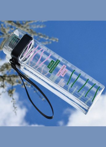 Пляшка для води Пий та присідай Ziz 51104 (338216222)