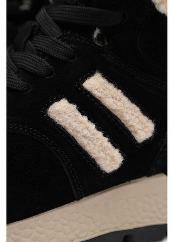 Кроссовки женские цвет черный CB-00275335 Yuki чёрные зима (363620592)