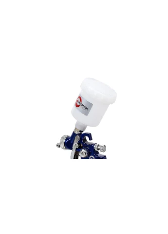 Пневматичний краскопульт HVLP верхній бак 125 мл x 0.8 мм PT-0101 Intertool (386745563)