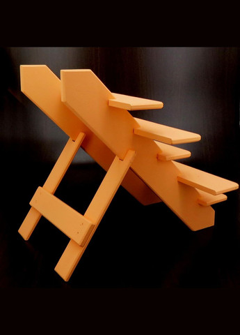 Підставка для квітів з дерева Алькала грейпфрут (ЦВП-002454) No Brand (328226174)