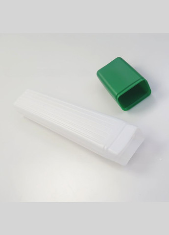 Прозрачный мини-органайзер для вязальных спиц длиной до 41,5 см и шириной 6 см зеленый No Brand (346122739)