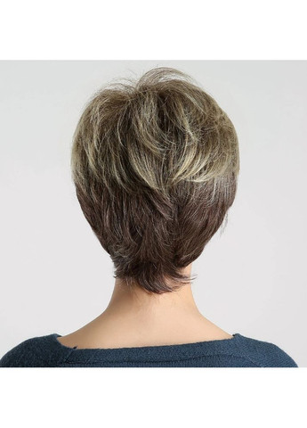 Парик с мелированием короткий с челкой русый (LC127-1) No Brand (355802094)