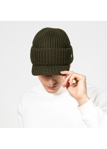 Шапка по голове с козырьком мужская хлопок хаки ГОРДЕЙ 616-301 LuckyLOOK 616-301М (322789148)