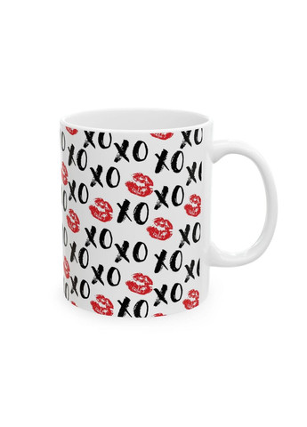Чашка с принтом "XO & Легкая романтика" No Brand (368671570)