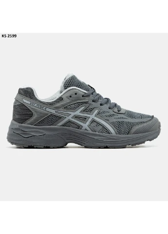 Сірі літні кросівки asics gel-flux 4 gray асікс гель сірі No Brand