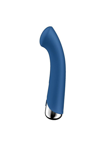 Вібратор з ротацією Satisfyer Spinning G-Spot 1 Blue, плоский майданчик для стимуляції точки G No Brand (366879350)