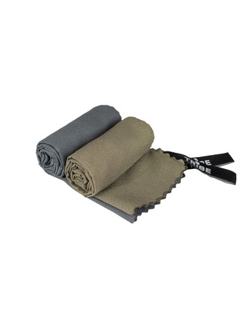 Рушник з мікрофібри Bicycle Towel 60х120 см T-LC-0005-L, grey Tribe комбінований