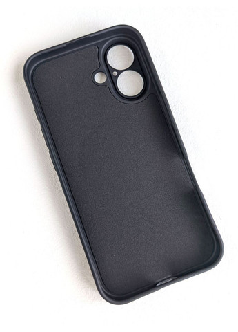 Силіконовий чохол для iPhone 16 Чорний матовий чохол з MagSafe на айфон 16 Ultimate Experience (322287777)