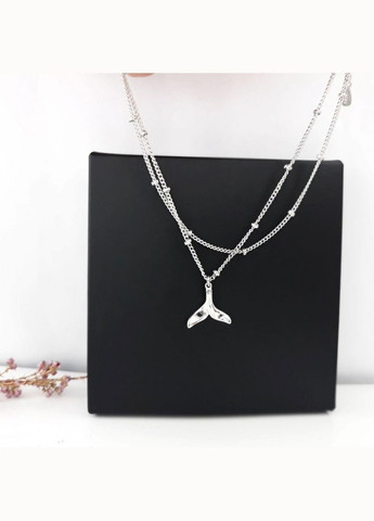 Браслет цепочка на ногу посеребренный женский DeKolie (294202670)