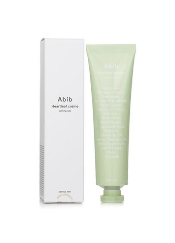 Успокаивающий крем для лица с экстрактом хауттюйнии Heartleaf Creme Calming Tube, 75 мл Abib (316395643)