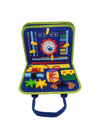 Детская развивающая сумочка-логика XX4428 тактильные, развивающие упражнения, из фетра No Brand (330601257)