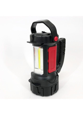 Ручний акумуляторний ліхтар T80C-5W+COB із функцією Power Bank червоний No Brand (369144589)