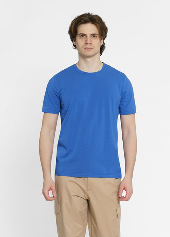 Синя футболка чоловіча синя Arber T-SHIRT FF19