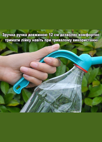 Насадка лейка на бутылку с двойной системой разбрызгивания 2 в 1, разбрызгиватель воды для цветов, растенний No Brand (318065794)
