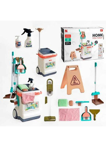 Набір для прибирання з візком-органайзером 20 елементів (667-62) MFC (364113070)