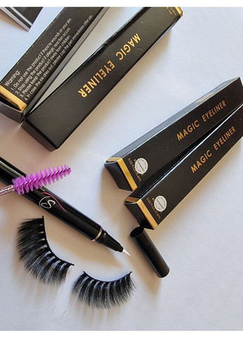 Маркер-подводка для надевания многоразовых ресниц БЕЗ клея Прозрачный Magnetic Lashes (366668500)