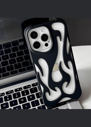 Чохол TPU WinFire для iPhone 16 Pro Max (6.9") Black No Brand (330781554)
