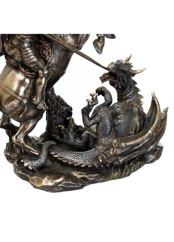 Подарочная статуэтка из полистоуна «Георгий Победоносец» 16*20 см | Декор для дома Handmade 75858A4 (370206491)