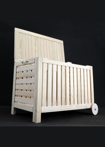 Сундук напольный из дерева Волта бланже (СНД-002701) No Brand (328080550)