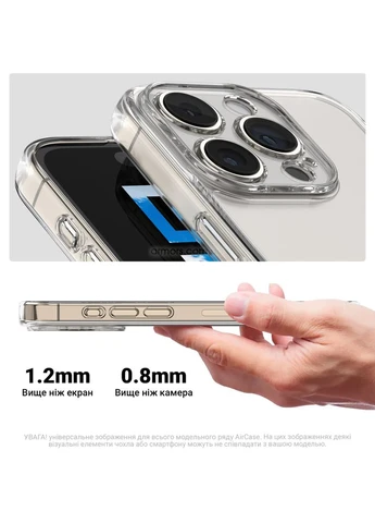 Чохол Air для Xiaomi Poco X8 Pro Max 5G Camera cover Clear Transparent (ARM90704) ArmorStandart (399518898)