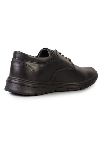 Черные повседневные туфли мужские бренда 9402227_(1) ModaMilano на шнурках