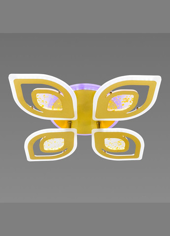 Люстра светодиодная акриловая V K291324+1 GD с пультом Valeso (298486584)