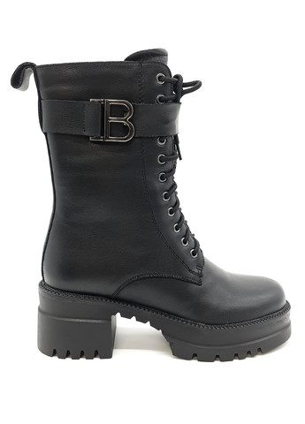 Жіночі черевики чорні шкіряні RF-12-1 25,5 см (р) Raffelli (259299713)