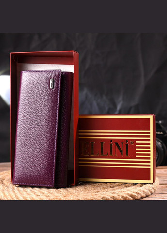 Жіночий гаманець з натуральної зернистої шкіри 21630 Canpellini (331906987)