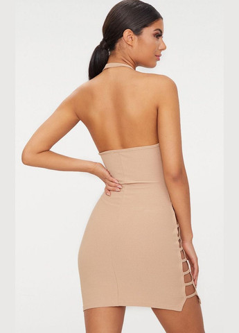 Бежева повсякденний сукня бежевий PrettyLittleThing