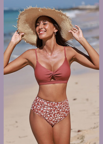 Комбинированный летний купальник CUPSHE