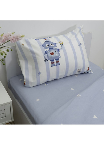 Комплект постільної білизни Підлітковий Сатин Twill 801 Viluta (371137035)