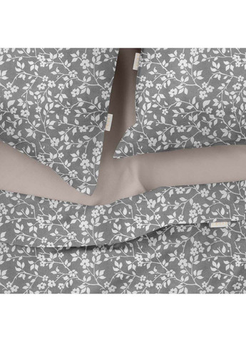 Двуспальная постель с простыней на резинке Flowers CS1 180х220 см Cosas (307369951)