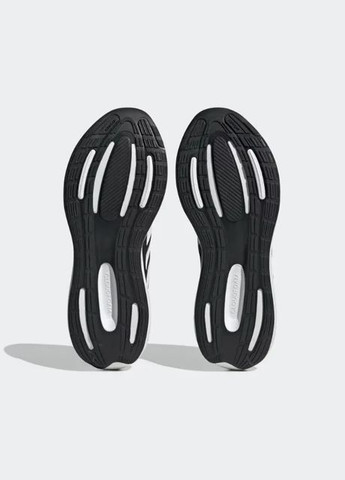 Черные всесезонные кроссовки runfalcon 3 core black cloud white core black adidas