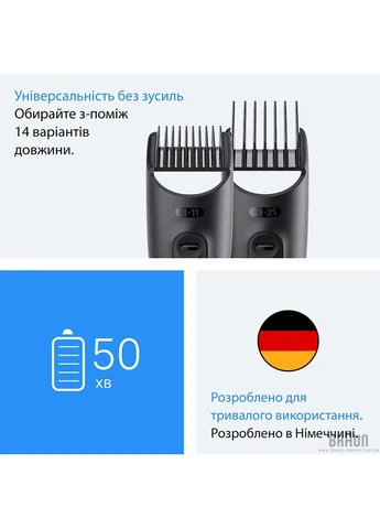 Універсальний триммер All-in-One Series 3 AIO3500 (80789918) Braun (401264048)