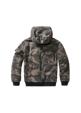 Комбінована демісезонна куртка bronx jacket darkcamo Brandit