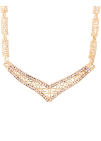 Ажурное колье в стразах, 9408-1 No Brand (350936885)