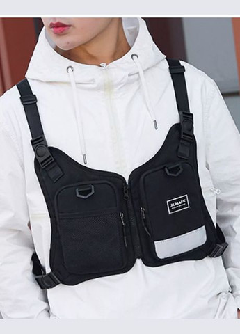 Нагрудна сумка 10426 JUMAHE чорна No Brand (313235500)