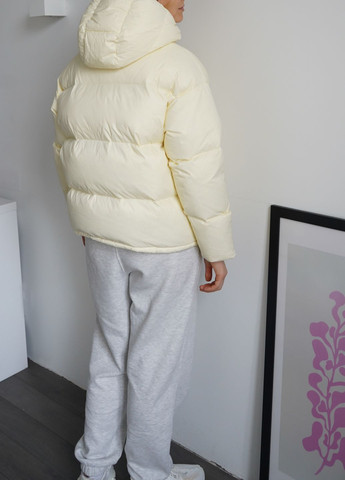 Светло-желтый Пуховик One