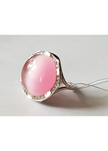 Срібне кільце з улекситом і позолотою "Каліпсо" Golden Silver (370160407)