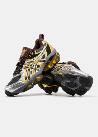 Сірі Осінні кросівки чоловічі asics gel-quantum kinetic grey gold | асікс гель-квантум кінетік сірі золоті No Brand