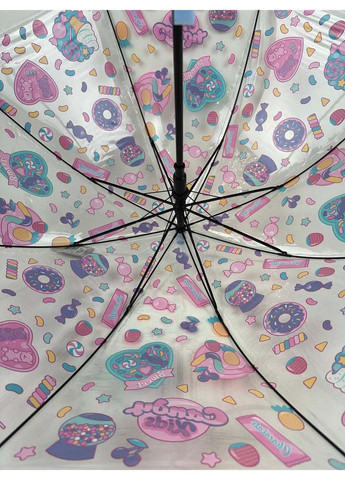Дитяча прозора парасолька-тростина з малюнками Fiaba (289977633)