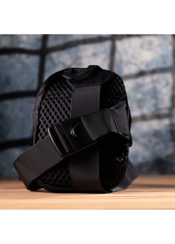 Слінг сумка для подорожей із якісного текстилю 22866 Чорний Vintage (318823554)