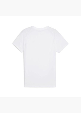 Біла футболка чоловіча evostripe tee white 684611-02 Puma