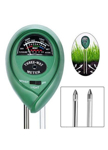 Измеритель кислотности pH, влажности, освещенности почвы, анализатор почвы 3 в 1, 3309545 No Brand (315719931)