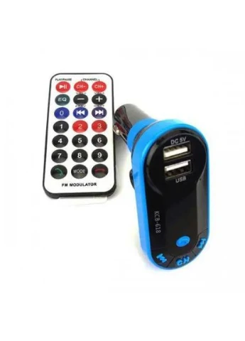 Модулятор трансмітер bluetooth CM i9, Fm-модулятор на прикурювач в машині, Bluetooth FM трансмітер WQ-37 PRC (377790943)