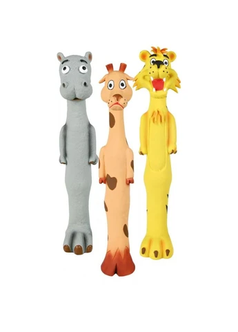 Іграшка Longies для собак Тварини-сафарі з пискавкою латекс 30-32 см Trixie (380388060)